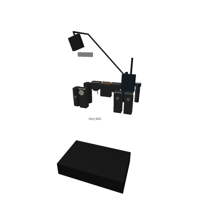 Duty Belt with Flashlight