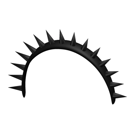 Black Spiked Headband