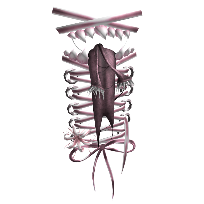 Pink Creepycore Front Monster Stitches
