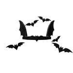 Vampire Bat Crown