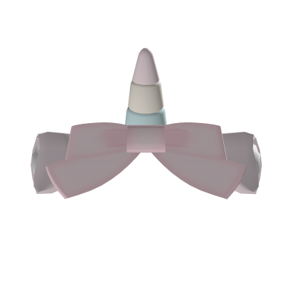 cutecore unicorn horn kitty bow pastel pink
