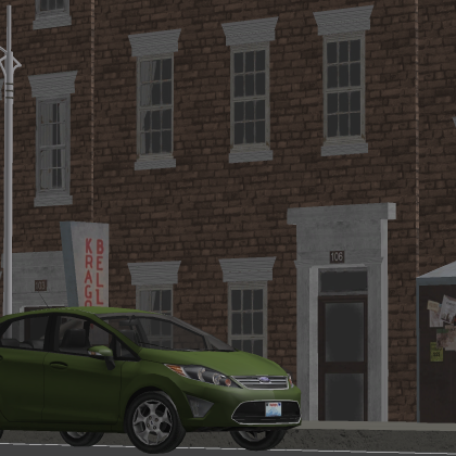 Alan Wake Ford Fiesta