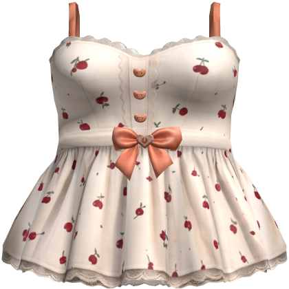 Kawaii Cherry Mini Dress