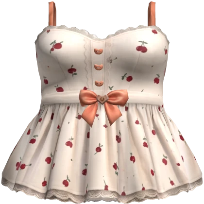 Kawaii Cherry Mini Dress | Roblox Item - Rolimon's