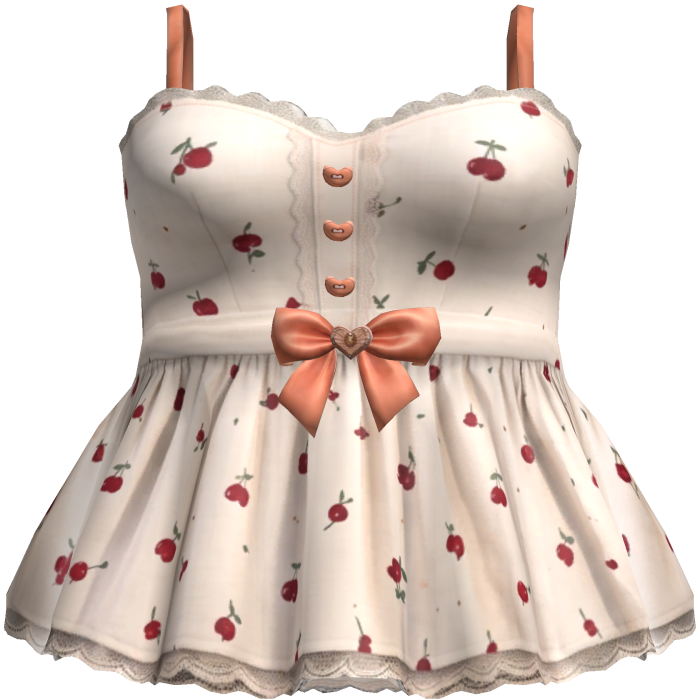 Kawaii Cherry Mini Dress