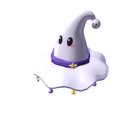 Cute Halloween Ghost Witch Hat Roblox item