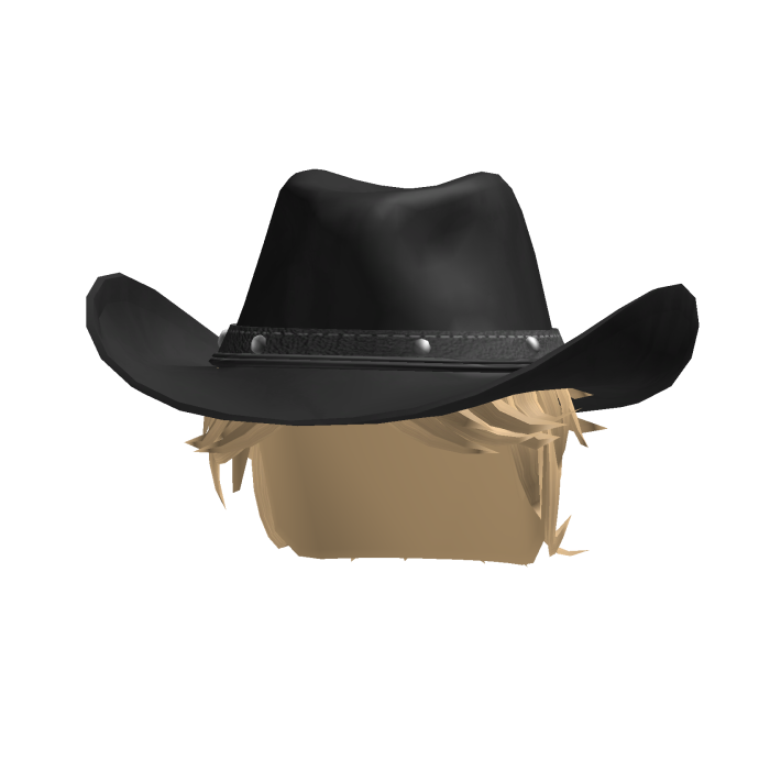 Messy Hair + Cowboy Hat