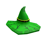 Emerald sorcerer's hat