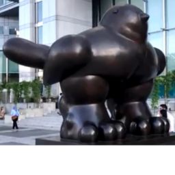 Make a bird statue