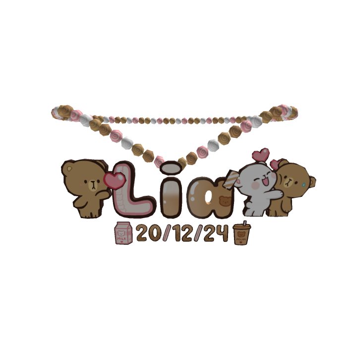Lia || 1.0 Necklace || MochaMilk