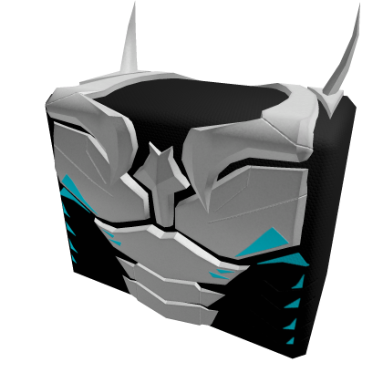 ♾️ Silver & blue Cyber Ninja armor R15/R6 Roblox item