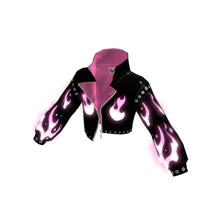 Emissive Flame Jacket - Pink