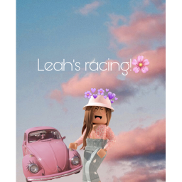 Leah’s racing! 🌸