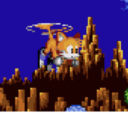 Sonic Gets Blue shoes for Tails