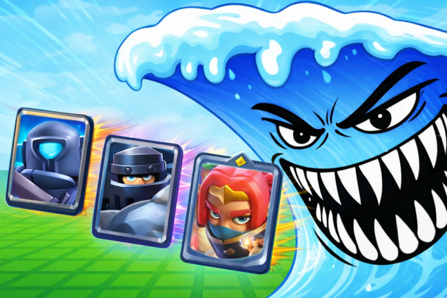 Escape Tsunami For Clash Royale! 👑 screenshot 4