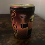 man drinks bloxy cola