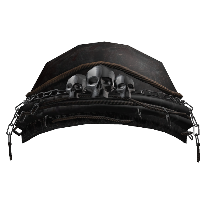 Chained Rope Skull Headwrap