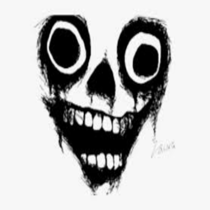 Cursed creepy smile Roblox decal