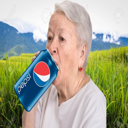 Grandma chilling Roblox decal