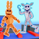 [JACKIE🐰] Teamwork FNAF Movie 1-9 Morphs (Obby)