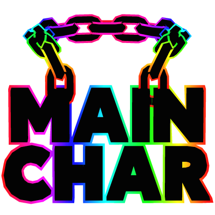 Cartoony Rainbow Main Char Chain Roblox item