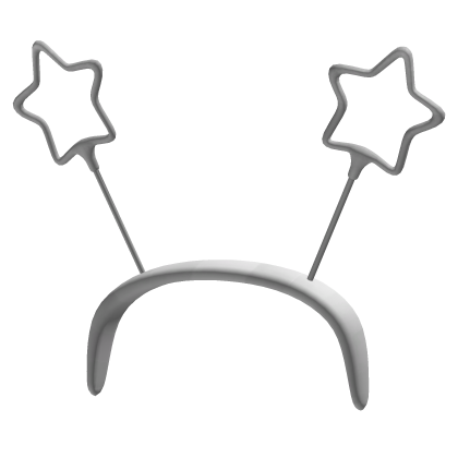 White Diwali Sparkler Headband Addon