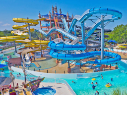 Funny waterpark