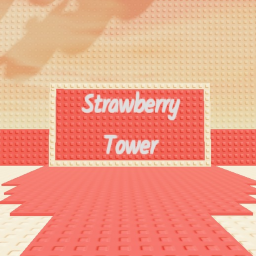 Strawberry obby tower