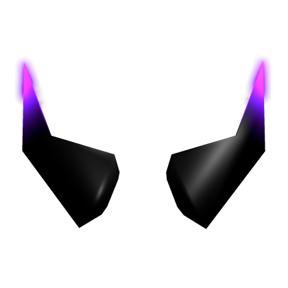 classic shiny purple horns