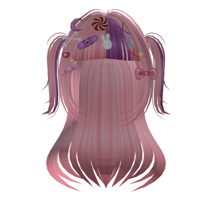 Ironmouse Pink Cutie Hair (Decora)