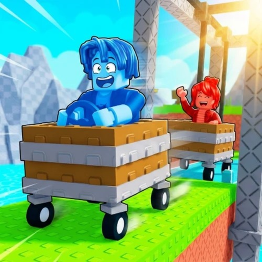 Teamwork Cart Puzzles! [Obby]