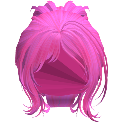 Hot Pink Cute Candy Short Ponytail Roblox item