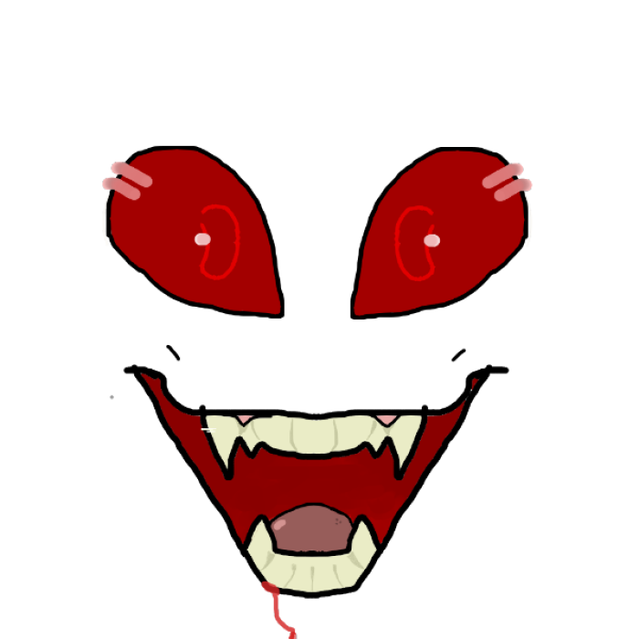 Laughing vampire (With eyes!) Roblox decal