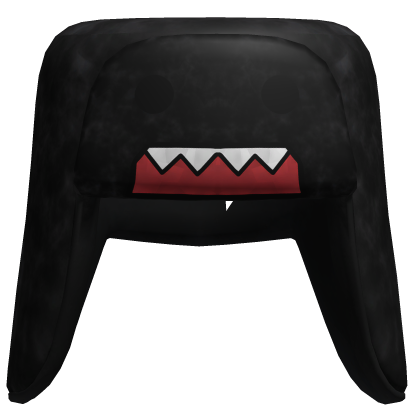 Cutesy Black Domo Ushanka Roblox item