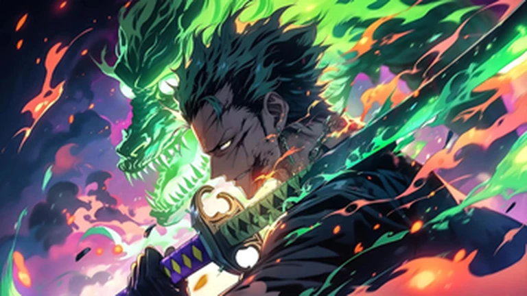 Haki And Three Swords