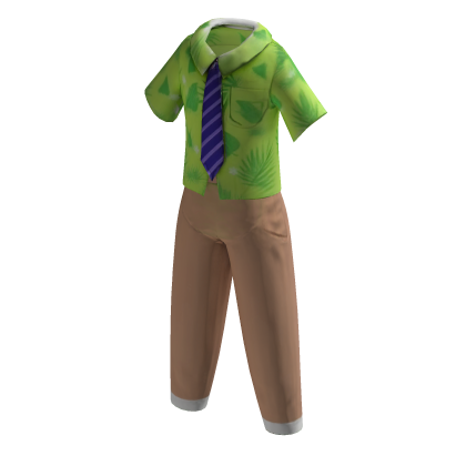 Foxy Jungle Breeze Shirt Zootopia[PBR]