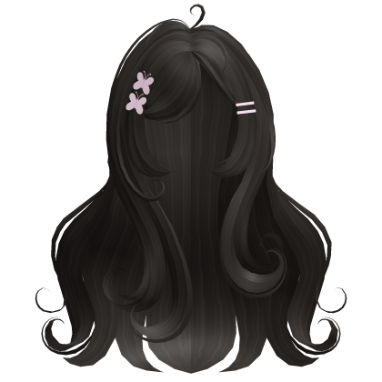 𐔌՞. .՞𐦯 fluffy shy hair in brown .. zZz !! Roblox item