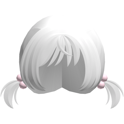 white kawaii doll moe mini pigtails Roblox item