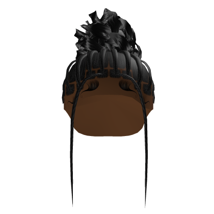 ୨୧ Curly Braided Boho Bun Roblox item