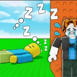 don't wake up the person!!!
