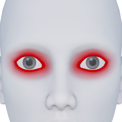 Neon Glowing Red Eyes
