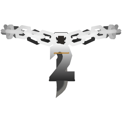 🔪 White MM2 Chain Roblox item