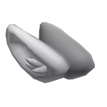 shark tail with bag shark ear (gray)