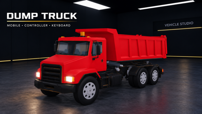 Dump Truck | Mobile, Controller & Keyboard preview 5