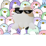 The cool penguin mimzy