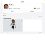 giving robux to tatiana