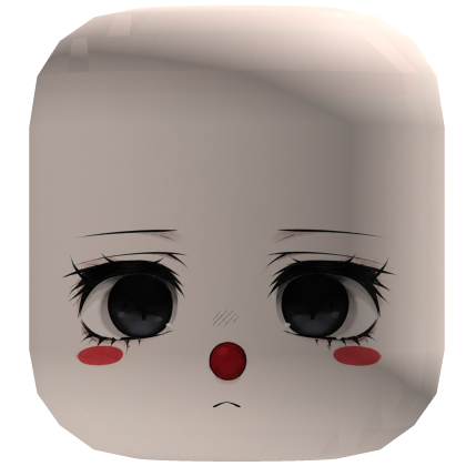 Cute Shy Doll Face Kawaii Anime Blush