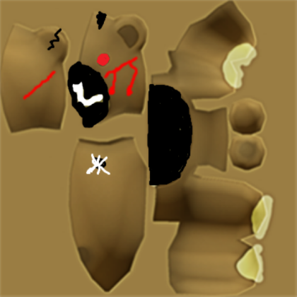 Teddy Cursed Roblox decal