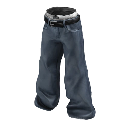 Catyard - Denim Jeans (Washed Blue) Y2K | Roblox Item