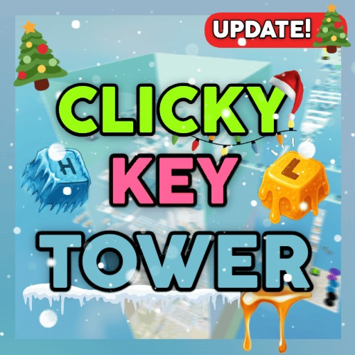 Clicky Key Tower [🎄🎅] official Roblox game thumbnail